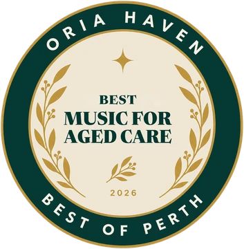 Oria Haven Best of Perth 2026 award: Best Music for Aged Care